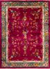 aalam red and orange wool hand knotted Rug - HeadShot aalam red and orange wool hand knotted Rug - HeadShot