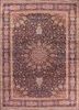aalam blue wool hand knotted Rug - HeadShot aalam blue wool hand knotted Rug - HeadShot