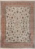 aalam blue wool hand knotted Rug - HeadShot aalam blue wool hand knotted Rug - HeadShot