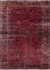 aalam blue wool hand knotted Rug - HeadShot aalam blue wool hand knotted Rug - HeadShot
