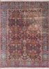 aalam red and orange wool hand knotted Rug - HeadShot aalam red and orange wool hand knotted Rug - HeadShot