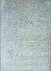 zuri blue wool hand knotted Rug - HeadShot zuri blue wool hand knotted Rug - HeadShot