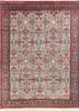 aalam red and orange wool hand knotted Rug - HeadShot aalam red and orange wool hand knotted Rug - HeadShot