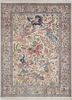 aalam gold wool hand knotted Rug - HeadShot