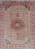 aalam green wool hand knotted Rug - HeadShot aalam green wool hand knotted Rug - HeadShot