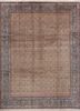 aalam blue wool hand knotted Rug - HeadShot aalam blue wool hand knotted Rug - HeadShot