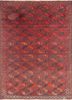 aalam red and orange wool hand knotted Rug - HeadShot aalam red and orange wool hand knotted Rug - HeadShot