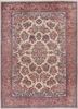 aalam pink and purple wool hand knotted Rug - HeadShot aalam pink and purple wool hand knotted Rug - HeadShot