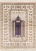 gulmarg pink and purple silk hand knotted Rug - HeadShot gulmarg pink and purple silk hand knotted Rug - HeadShot