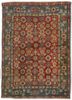 aalam red and orange wool hand knotted Rug - HeadShot aalam red and orange wool hand knotted Rug - HeadShot