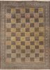aalam green wool hand knotted Rug - HeadShot aalam green wool hand knotted Rug - HeadShot