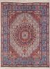 aalam blue wool hand knotted Rug - HeadShot aalam blue wool hand knotted Rug - HeadShot