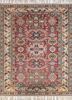 aalam red and orange wool hand knotted Rug - HeadShot aalam red and orange wool hand knotted Rug - HeadShot