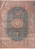 gulmarg pink and purple silk hand knotted Rug - HeadShot gulmarg pink and purple silk hand knotted Rug - HeadShot