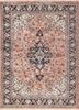 gulmarg blue silk hand knotted Rug - HeadShot gulmarg blue silk hand knotted Rug - HeadShot