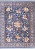 gulmarg blue silk hand knotted Rug - HeadShot gulmarg blue silk hand knotted Rug - HeadShot