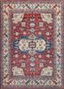 cyanna red and orange wool hand knotted Rug - HeadShot cyanna red and orange wool hand knotted Rug - HeadShot