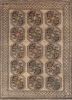 kiaan beige and brown wool hand knotted Rug - HeadShot kiaan beige and brown wool hand knotted Rug - HeadShot