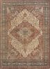 aalam blue wool hand knotted Rug - HeadShot aalam blue wool hand knotted Rug - HeadShot
