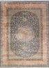 gulmarg blue silk hand knotted Rug - HeadShot gulmarg blue silk hand knotted Rug - HeadShot