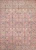 aalam red and orange wool hand knotted Rug - HeadShot aalam red and orange wool hand knotted Rug - HeadShot