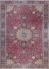 aalam red and orange wool hand knotted Rug - HeadShot aalam red and orange wool hand knotted Rug - HeadShot