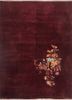 pechino red and orange wool hand knotted Rug - HeadShot pechino red and orange wool hand knotted Rug - HeadShot