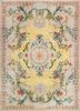 aalam gold wool hand knotted Rug - HeadShot aalam gold wool hand knotted Rug - HeadShot