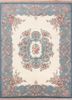 aalam ivory wool hand knotted Rug - HeadShot aalam ivory wool hand knotted Rug - HeadShot