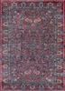 aalam blue wool hand knotted Rug - HeadShot aalam blue wool hand knotted Rug - HeadShot