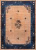 pechino red and orange wool hand knotted Rug - HeadShot pechino red and orange wool hand knotted Rug - HeadShot