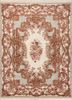 pechino red and orange wool hand knotted Rug - HeadShot pechino red and orange wool hand knotted Rug - HeadShot
