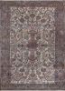 aalam blue wool hand knotted Rug - HeadShot aalam blue wool hand knotted Rug - HeadShot
