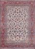 aalam red and orange wool hand knotted Rug - HeadShot aalam red and orange wool hand knotted Rug - HeadShot
