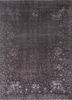 azalea grey and black wool and silk hand knotted Rug - HeadShot azalea grey and black wool and silk hand knotted Rug - HeadShot