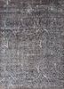 azalea grey and black wool and silk hand knotted Rug - HeadShot azalea grey and black wool and silk hand knotted Rug - HeadShot