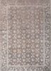 azalea green wool and silk hand knotted Rug - HeadShot azalea green wool and silk hand knotted Rug - HeadShot
