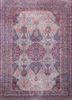 aalam blue wool hand knotted Rug - HeadShot aalam blue wool hand knotted Rug - HeadShot