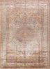 gulmarg pink and purple silk hand knotted Rug - HeadShot gulmarg pink and purple silk hand knotted Rug - HeadShot