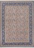 aalam blue wool and silk hand knotted Rug - HeadShot aalam blue wool and silk hand knotted Rug - HeadShot