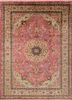 gulmarg blue silk hand knotted Rug - HeadShot