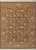 gulmarg red and orange silk hand knotted Rug - HeadShot gulmarg red and orange silk hand knotted Rug - HeadShot