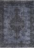 lacuna grey and black wool hand knotted Rug - HeadShot lacuna grey and black wool hand knotted Rug - HeadShot