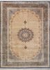 gulmarg blue silk hand knotted Rug - HeadShot gulmarg blue silk hand knotted Rug - HeadShot
