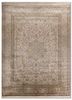 gulmarg green silk hand knotted Rug - HeadShot gulmarg green silk hand knotted Rug - HeadShot