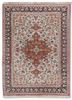 gulmarg red and orange silk hand knotted Rug - HeadShot gulmarg red and orange silk hand knotted Rug - HeadShot