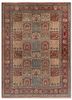 aalam red and orange wool hand knotted Rug - HeadShot aalam red and orange wool hand knotted Rug - HeadShot