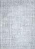 vintage grey and black wool hand knotted Rug - HeadShot vintage grey and black wool hand knotted Rug - HeadShot