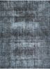 lacuna grey and black wool hand knotted Rug - HeadShot lacuna grey and black wool hand knotted Rug - HeadShot
