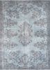 vintage blue wool hand knotted Rug - HeadShot vintage blue wool hand knotted Rug - HeadShot